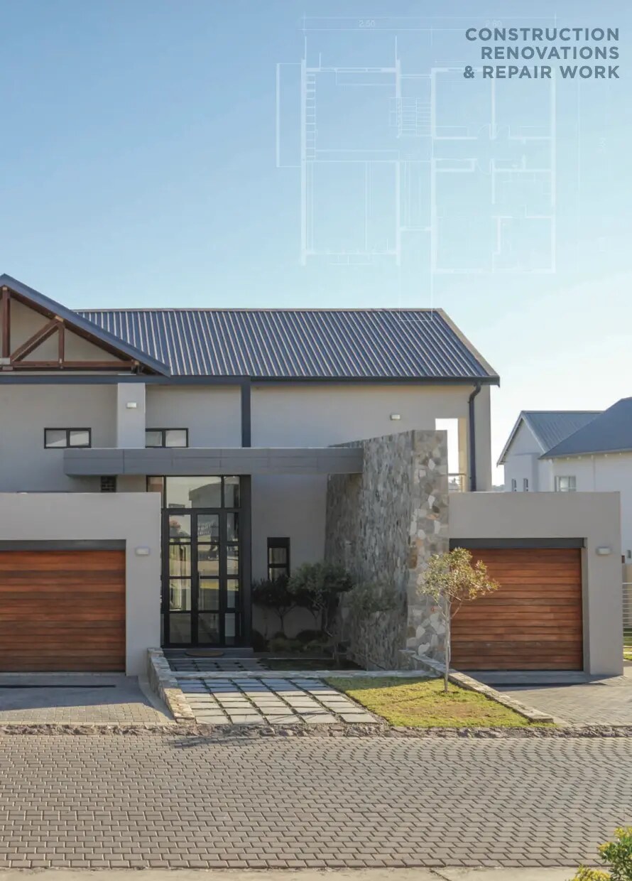 Contemporary residential build